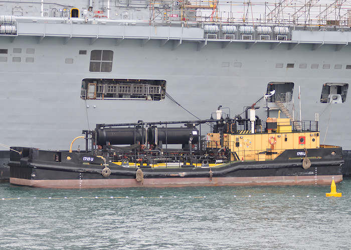 Photograph of the vessel  1715(U) pictured in Portsmouth Naval Base on 6th August 2011