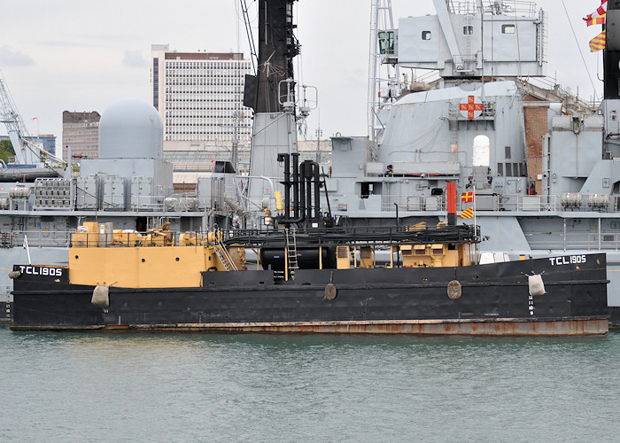 Photograph of the vessel  1905(TCL) pictured in Portsmouth Naval Base on 6th August 2011