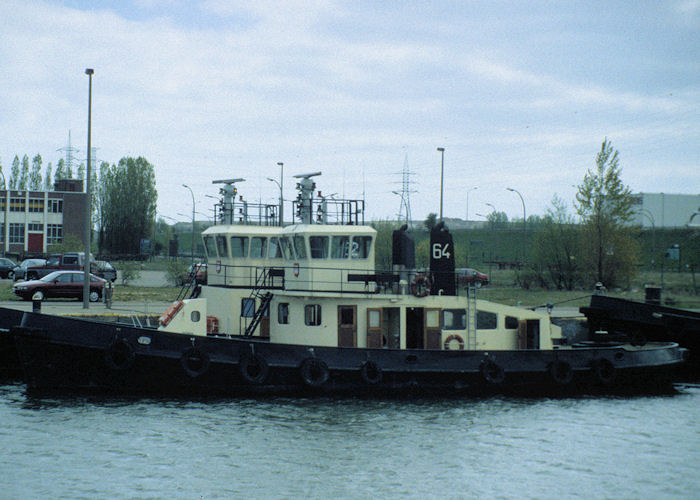 Photograph of the vessel  64 pictured in Antwerp on 19th April 1997