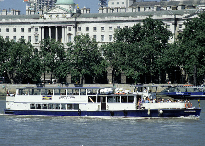 Photograph of the vessel  Abercorn pictured in London on 19th July 1997