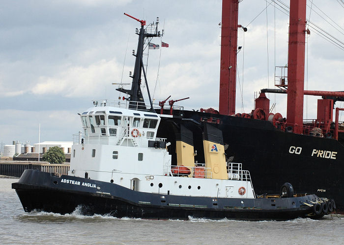 Photograph of the vessel  Adsteam Anglia pictured at Gravesend on 10th August 2006