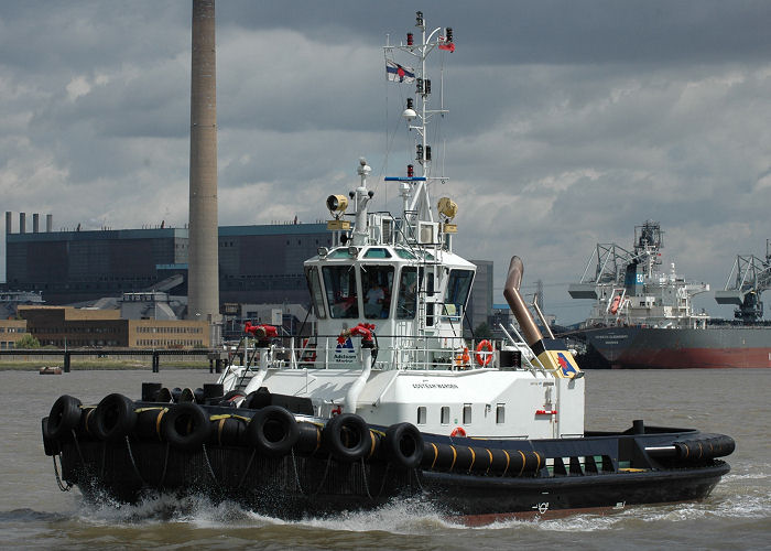 Photograph of the vessel  Adsteam Warden pictured at Gravesend on 10th August 2006