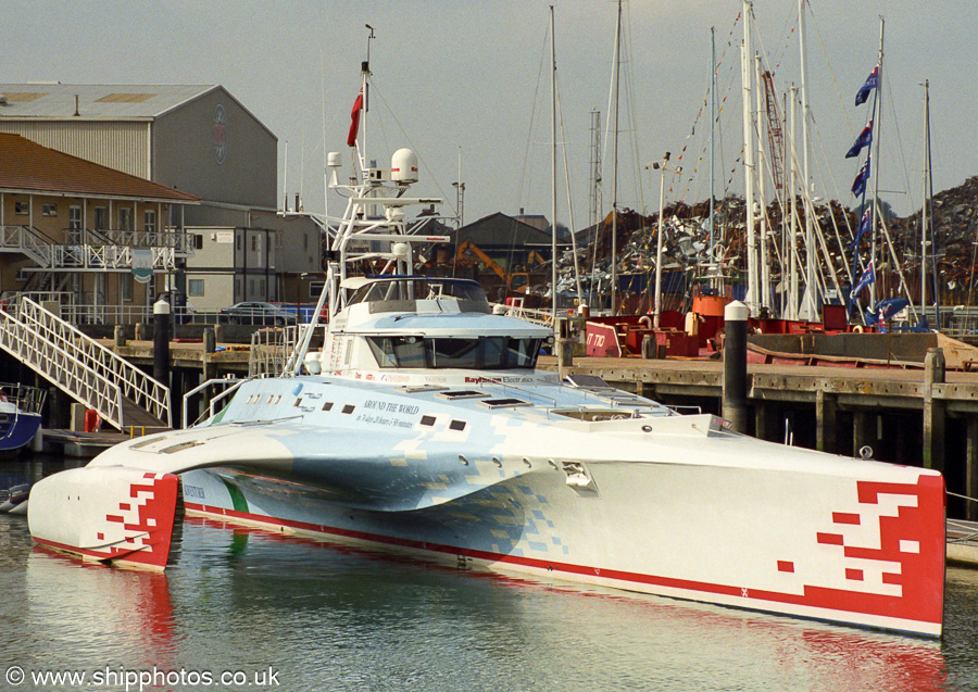 Photograph of the vessel  Adventurer pictured at Northam, Southampton on 22nd September 2001