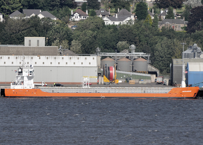 Photograph of the vessel  Aerandir pictured at Dundee on 17th September 2012