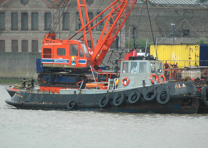 Photograph of the vessel  Ala pictured at Northfleet on 17th May 2008