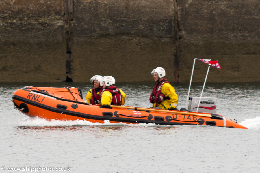 Photograph of the vessel RNLB Alan and Amy pictured at Blyth on 29th May 2016