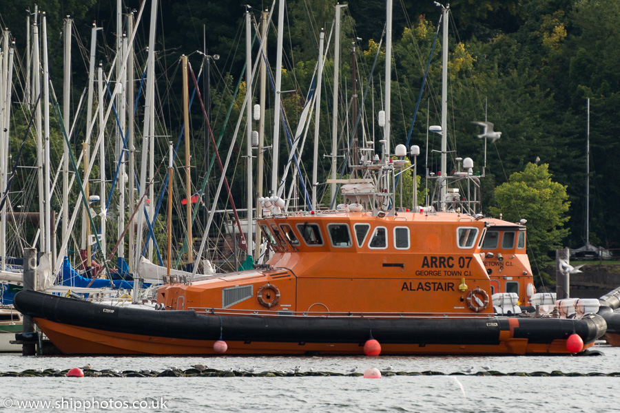 Photograph of the vessel  Alastair pictured at Queensferry on 17th September 2015