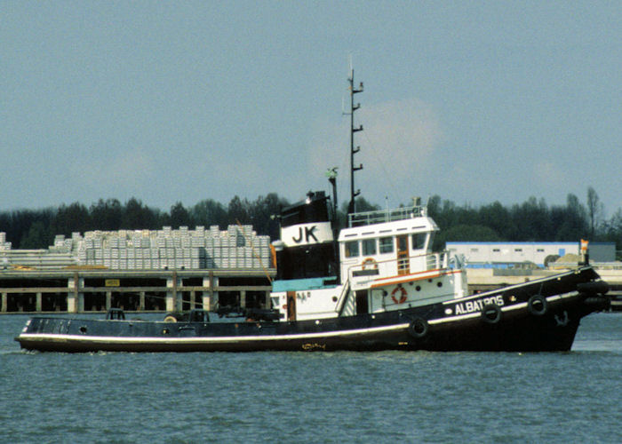Photograph of the vessel  Albatros pictured in Botlek, Rotterdam on 20th April 1997