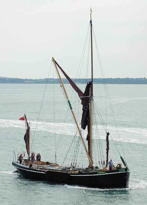 Photograph of the vessel sb Alice pictured entering Portsmouth Harbour on 15th August 2010