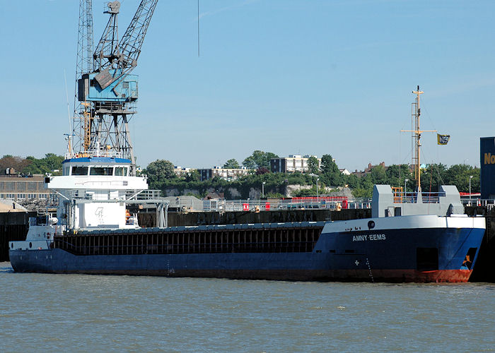Photograph of the vessel  Amny Eems pictured at Northfleet on 22nd May 2010