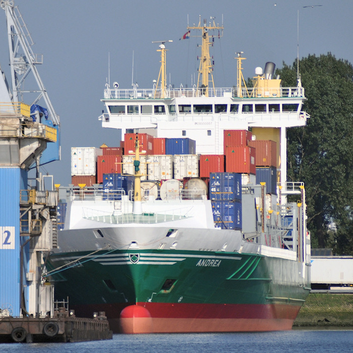 Photograph of the vessel  Andrea pictured in Waalhaven, Rotterdam on 26th June 2011