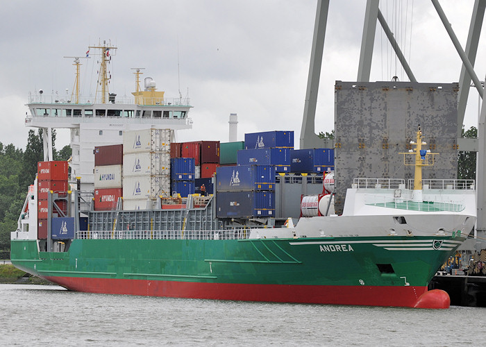 Photograph of the vessel  Andrea pictured in Waalhaven, Rotterdam on 24th June 2012