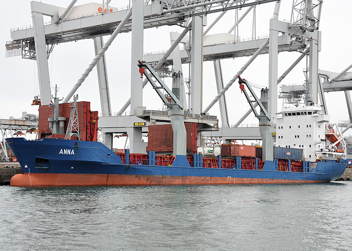 Photograph of the vessel  Anna pictured in Amazonehaven, Europoort on 26th June 2011