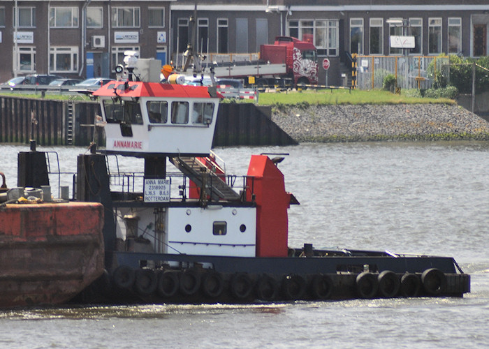 Photograph of the vessel  Anna Marie pictured passing Vlaardingen on 27th June 2011
