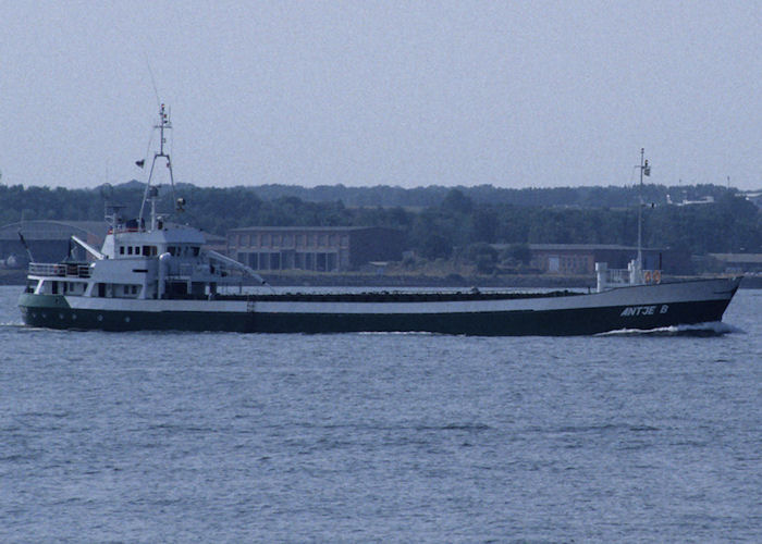 Photograph of the vessel  Antje B pictured on Kieler Förde on 22nd August 1995