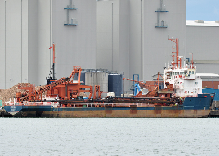 Photograph of the vessel  Arco Dee pictured at Marchwood on 20th July 2012