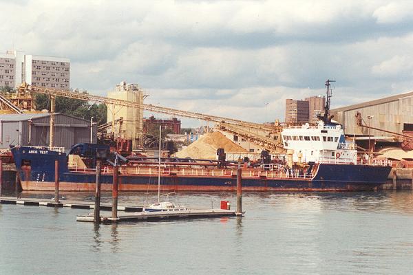 Photograph of the vessel  Arco Test pictured at Southampton on 5th September 1992