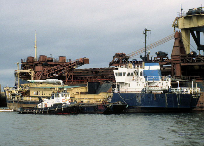 Photograph of the vessel  Arco Trent pictured laid up at Middlesbrough on 4th October 1997
