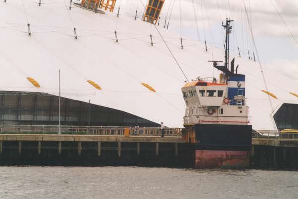 Photograph of the vessel  Arco Trent pictured at Greenwich on 13th June 2000