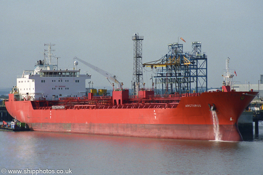 Photograph of the vessel  Arcturus pictured at Fawley on 17th August 2003
