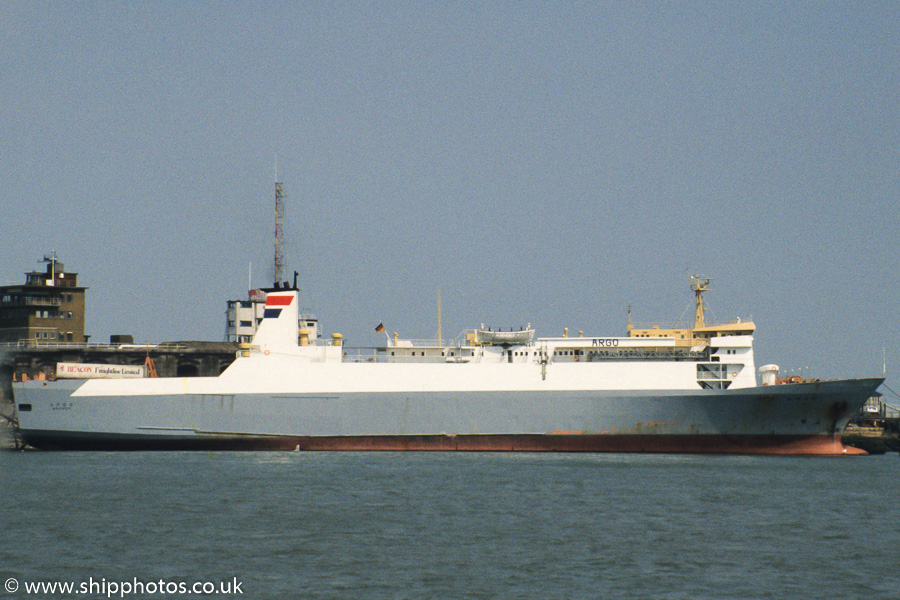 Photograph of the vessel  Argo pictured at Sheerness on 17th June 1989