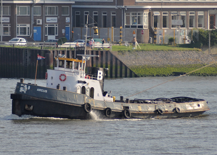 Photograph of the vessel  Argus pictured passing Vlaardingen on 27th June 2011
