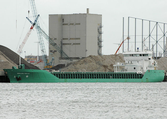 Photograph of the vessel  Arklow Rally pictured on the Nieuwe Maas at Vlaardingen on 20th June 2010