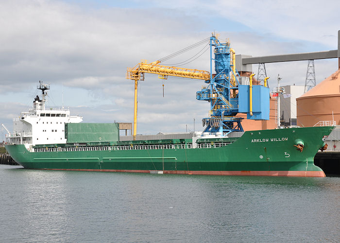 Photograph of the vessel  Arklow Willow pictured at Blyth on 6th June 2011