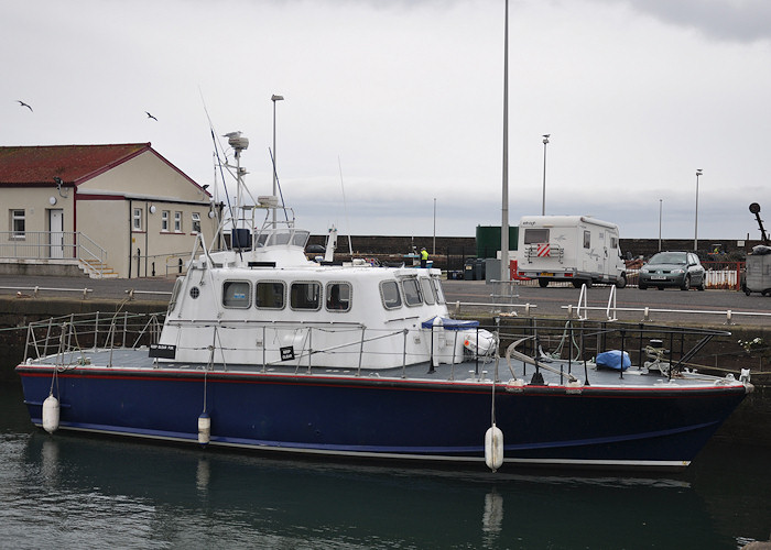Photograph of the vessel  Arun Adventurer pictured at Arbroath on 13th September 2012