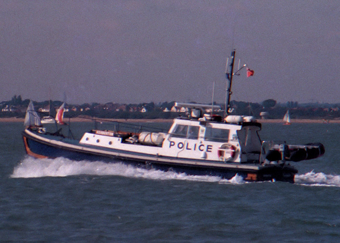 Photograph of the vessel  Ashburton pictured in the Solent on 26th September 1987
