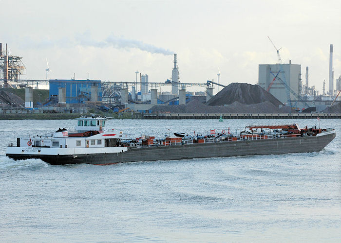 Photograph of the vessel  Atlantic Carrier pictured passing Vlaardingen on 19th June 2010