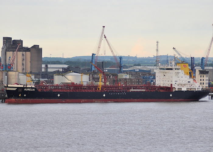 Photograph of the vessel  Aurelia pictured at Immingham on 29th June 2011