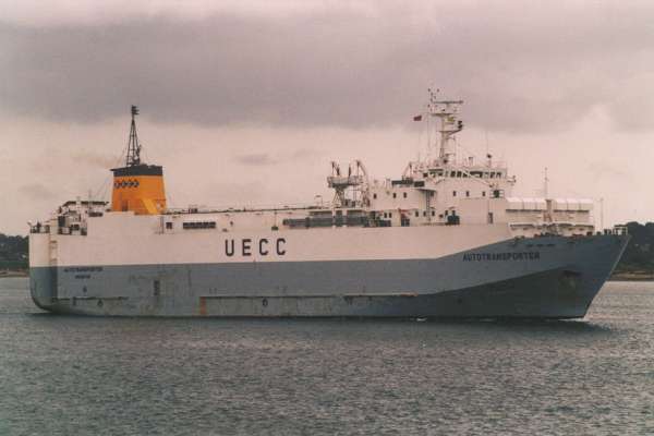 Photograph of the vessel  Autotransporter pictured arriving in Southampton on 11th June 2000