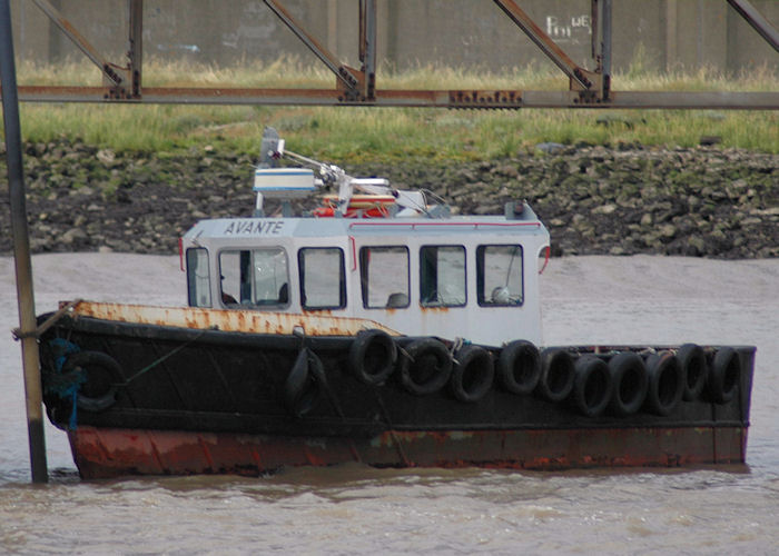 Photograph of the vessel  Avante pictured at Tilbury on 10th August 2006