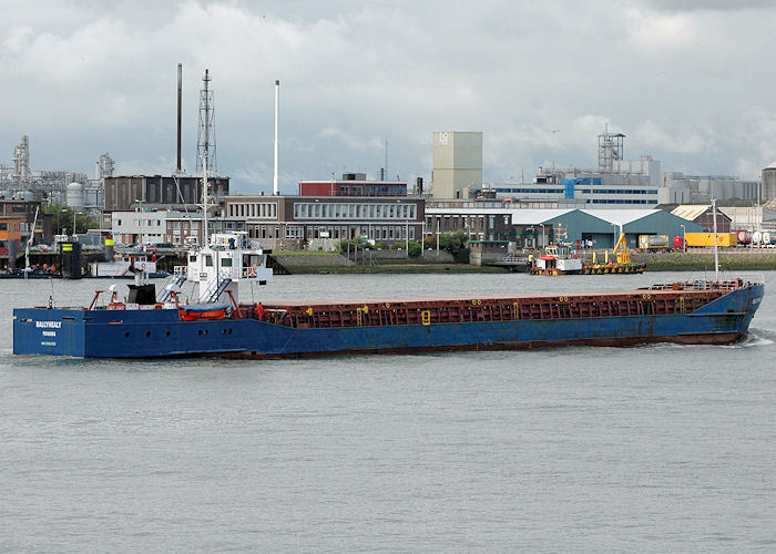 Photograph of the vessel  Ballyhealy pictured passing Vlaardingen on 21st June 2010