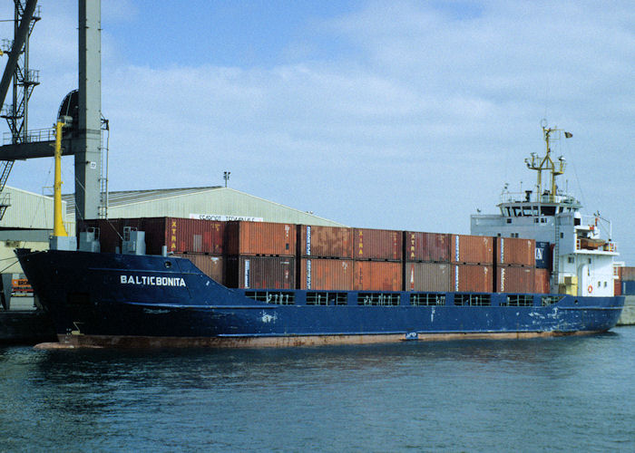 Photograph of the vessel  Baltic Bonita pictured in Antwerp on 19th April 1997