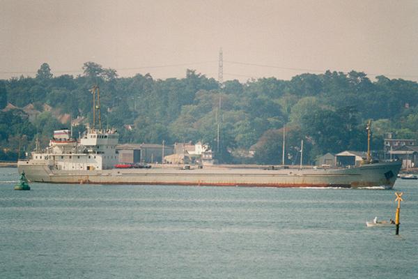 Photograph of the vessel  Baltiyskiy-110 pictured arriving in Southampton on 10th August 1995