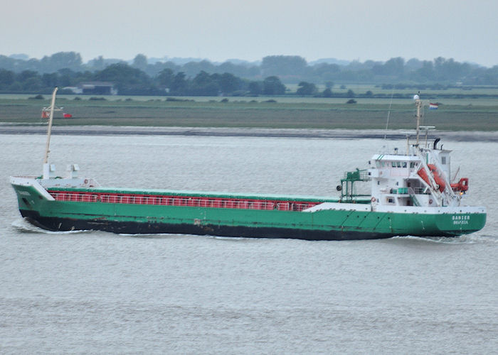 Photograph of the vessel  Banier pictured on the River Humber on 23rd June 2011