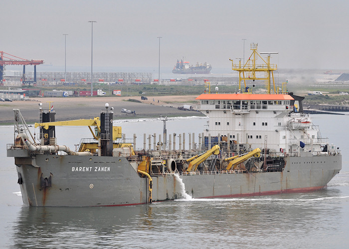 Photograph of the vessel  Barent Zanen pictured at Europoort on 26th June 2012