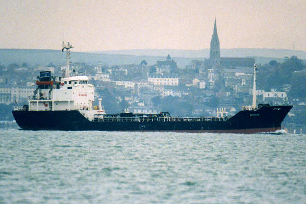 Photograph of the vessel  Barmouth pictured in the Solent on 21st November 1999