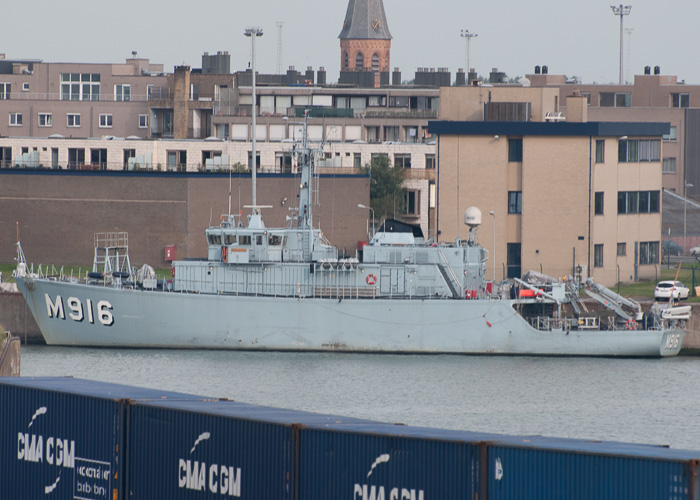 Photograph of the vessel BNS Bellis pictured at Zeebrugge on 19th July 2014