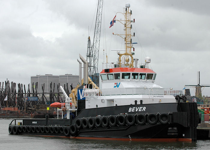 Photograph of the vessel  Bever pictured at Lloydkade, Rotterdam on 20th June 2010