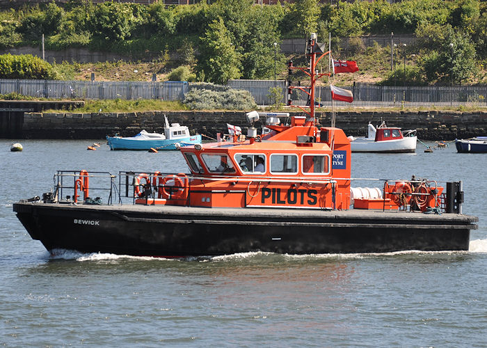 Photograph of the vessel pv Bewick pictured at North Shields on 3rd June 2011