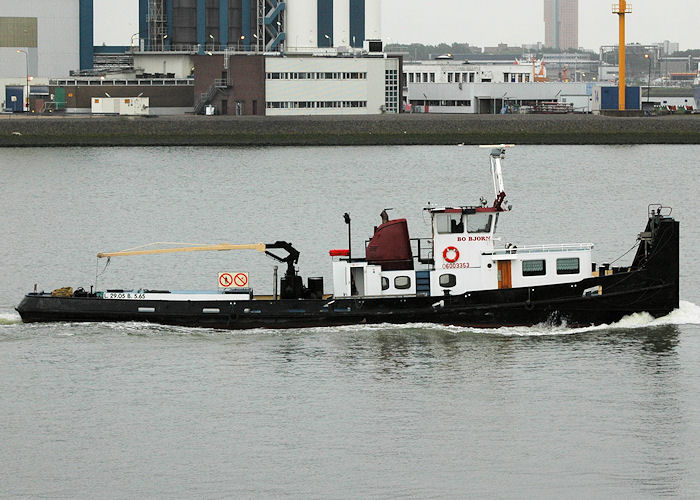 Photograph of the vessel  Bo Bjorn pictured passing Vlaardingen on 20th June 2010