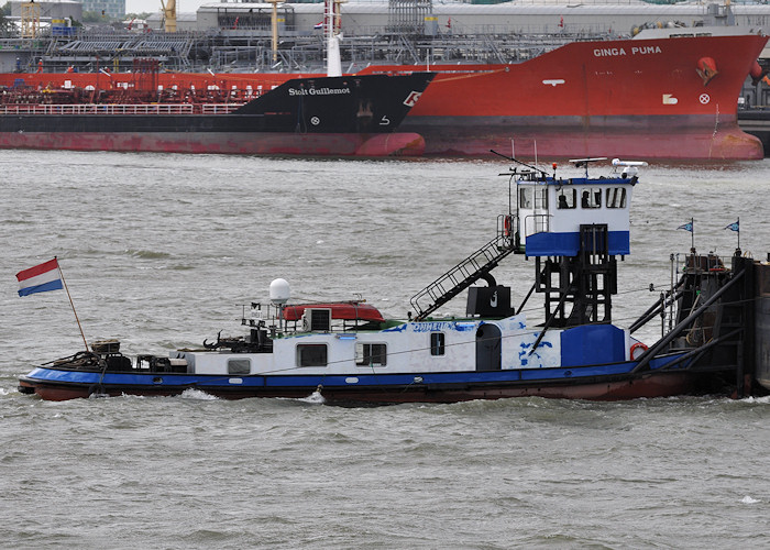 Photograph of the vessel  Bonheur II pictured passing Vlaardingen on 23rd June 2012