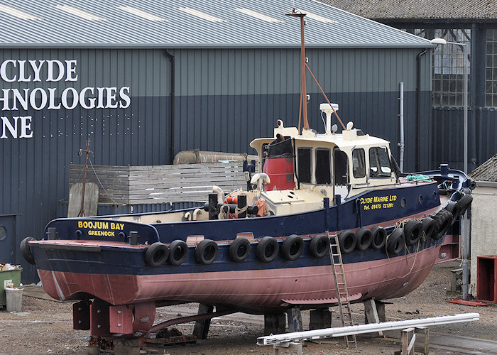 Photograph of the vessel  Boojum Bay pictured at Fairlie on 6th April 2012