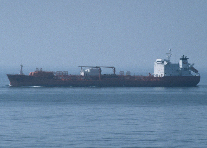 Photograph of the vessel  Bow Clipper pictured approaching Rotterdam on 15th April 1996