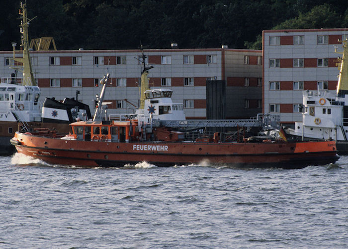 Photograph of the vessel  Branddirektor Kipping pictured in Hamburg on 24th August 1995