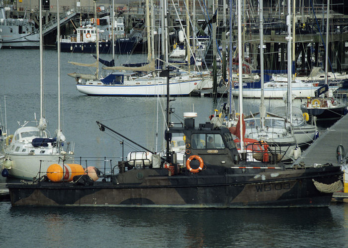 Photograph of the vessel HMAV Bream pictured at Gosport on 23rd June 1997
