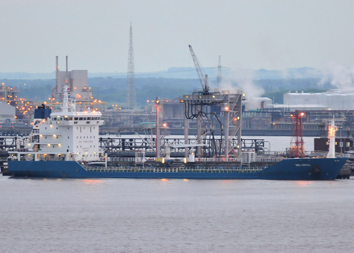 Photograph of the vessel  Bro Gothia pictured at Immingham Oil Terminal on 21st June 2012